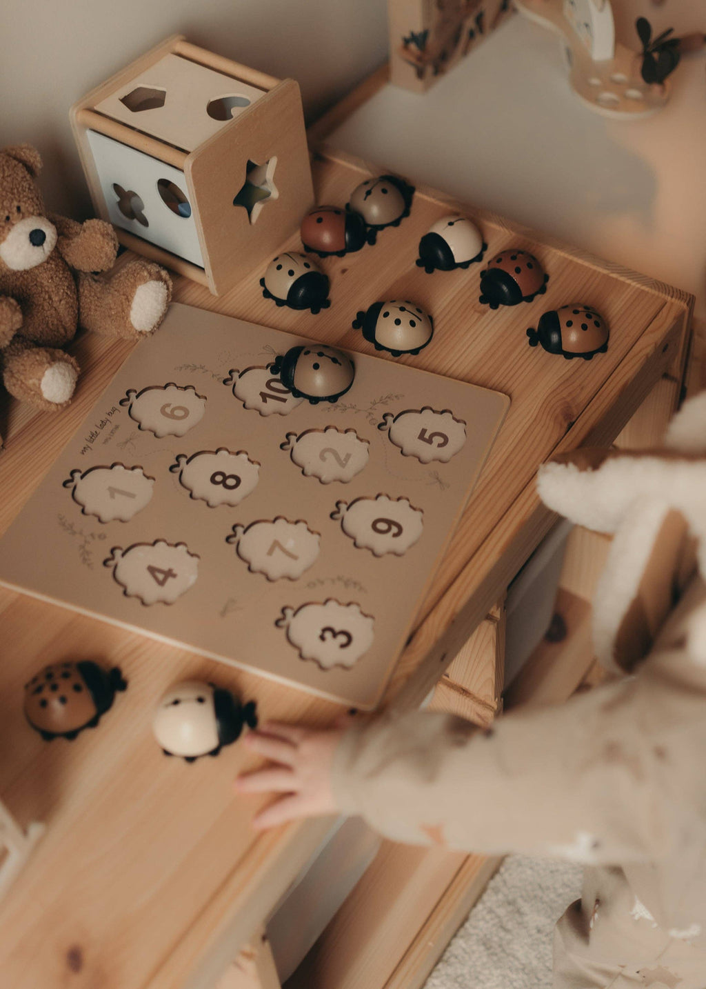 Mesdames Coccinelles - Puzzle XL - Bois