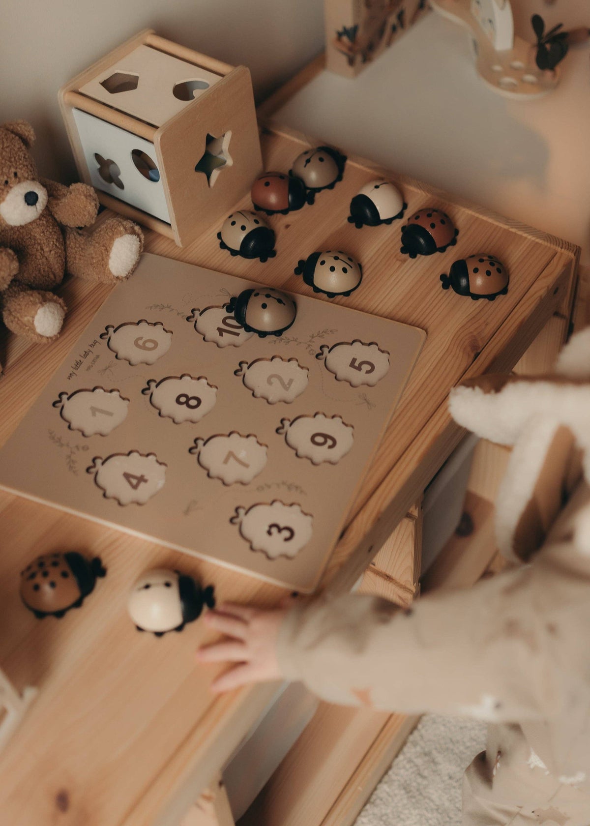 Mesdames Coccinelles - Puzzle XL - Bois