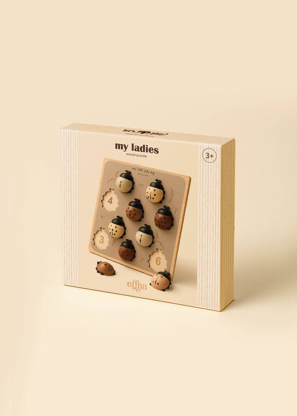 Mesdames Coccinelles - Puzzle XL - Bois