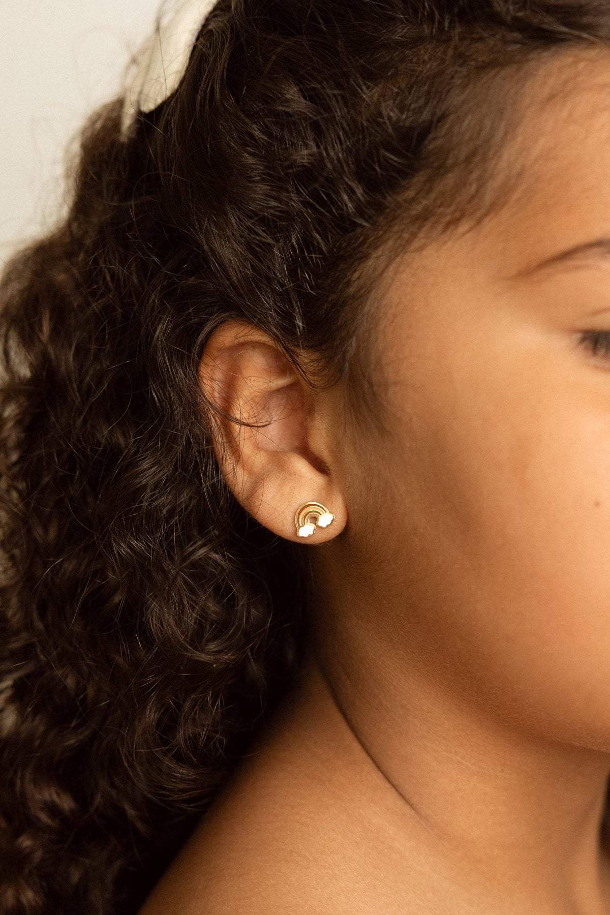 Boucles d'oreilles clous - Rêves Arc-en-ciel