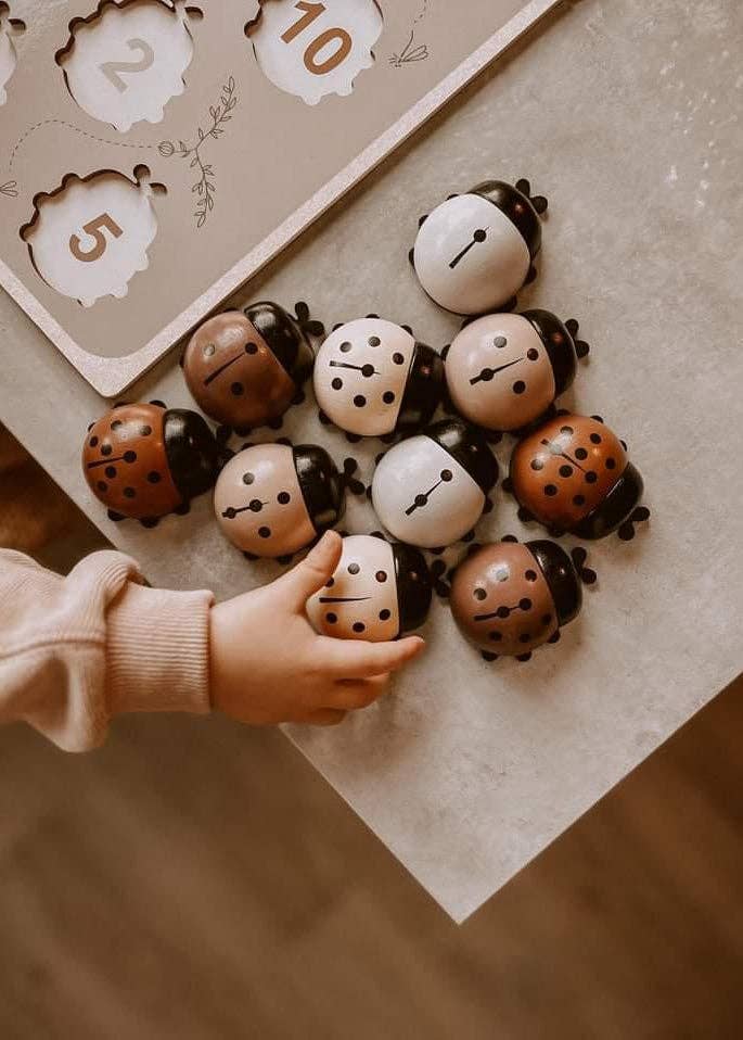 Mesdames Coccinelles - Puzzle XL - Bois