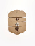 Pack de 3 colliers - Champignon + Fleur + Feuille