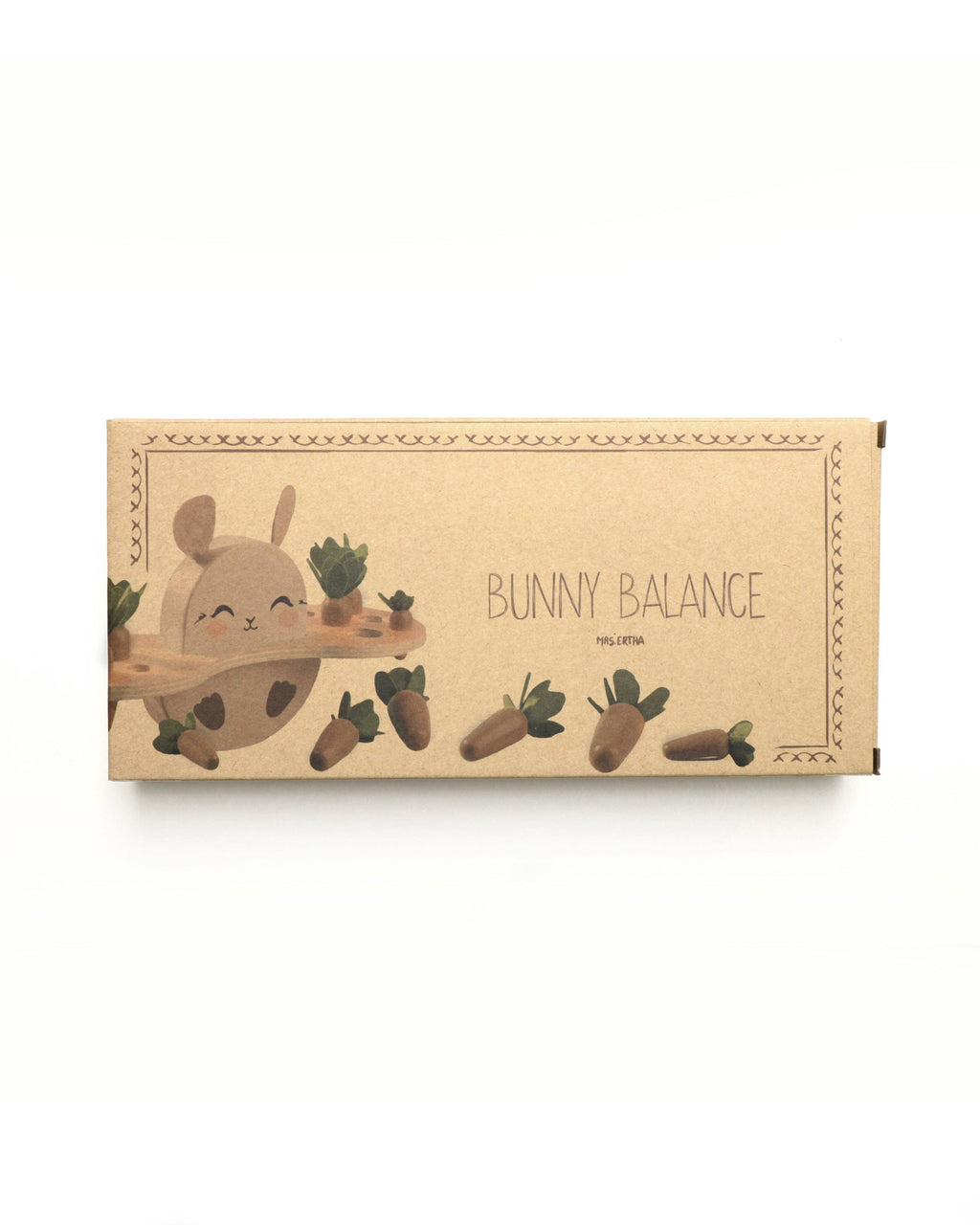 Balance Lapin et Carottes - Bois