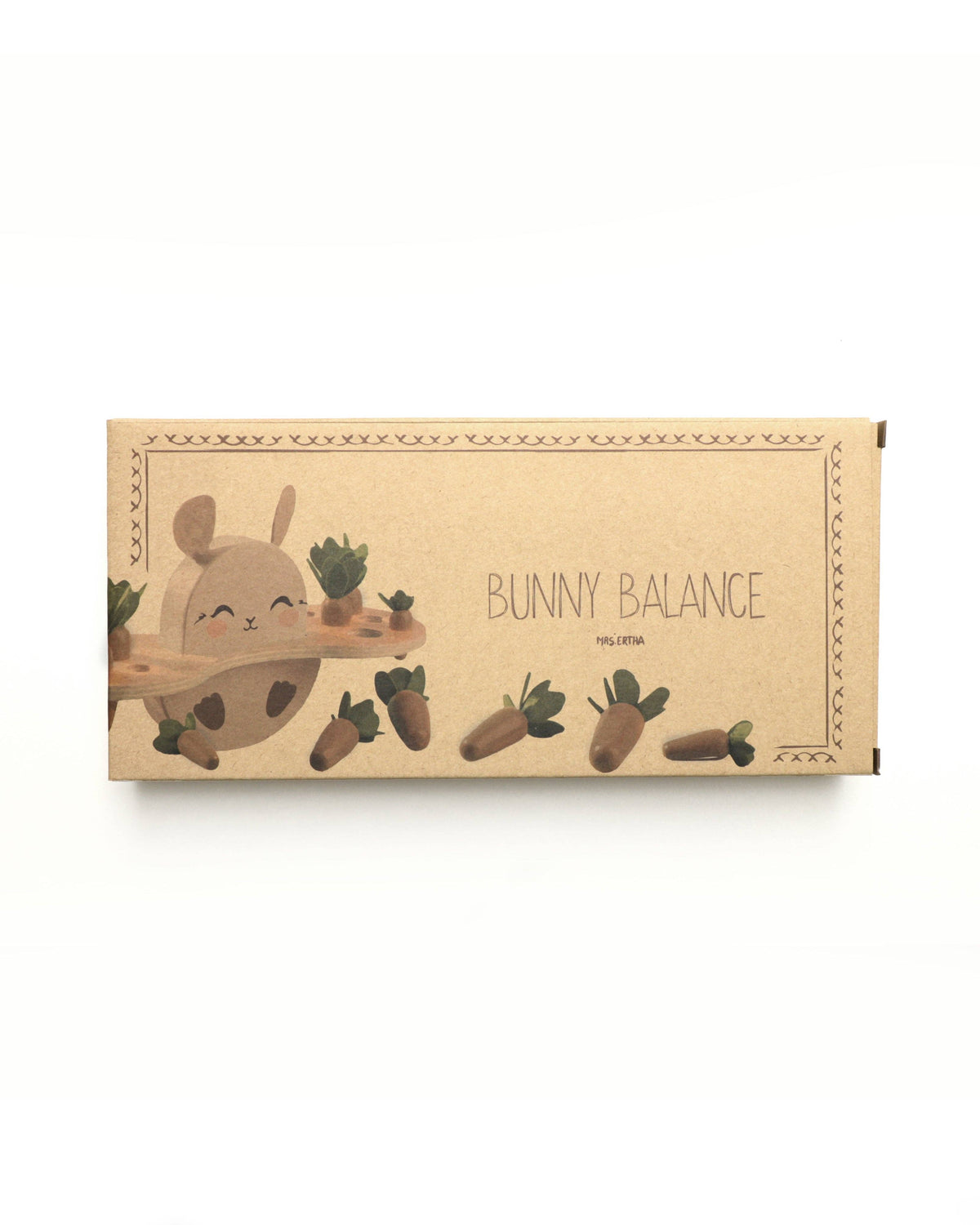 Balance Lapin et Carottes - Bois
