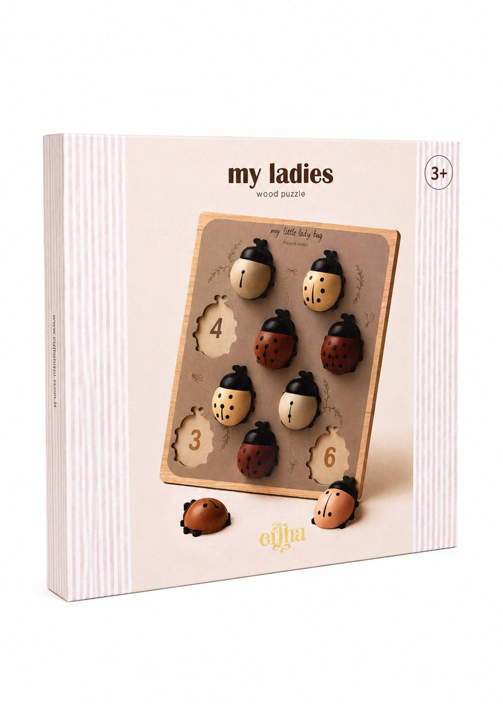 Mesdames Coccinelles - Puzzle XL - Bois