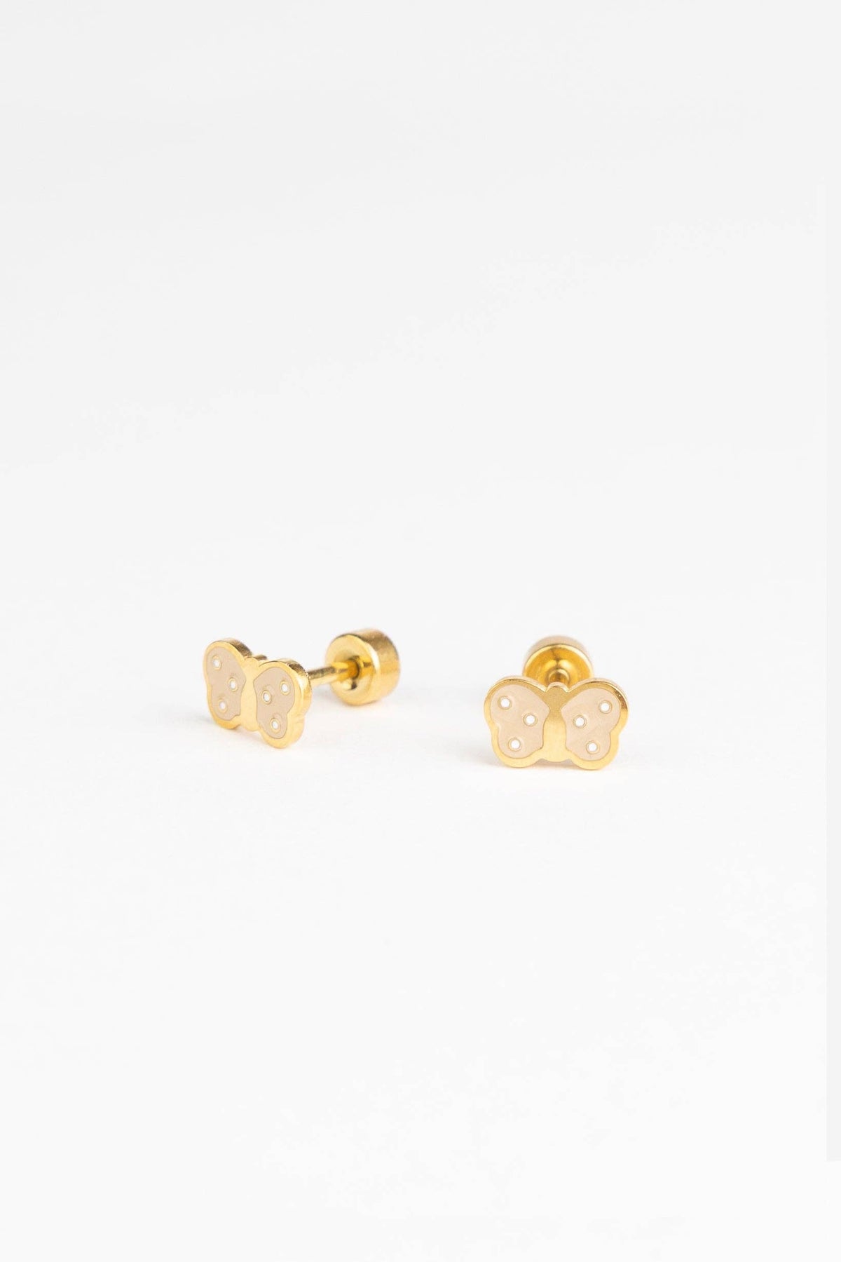 Boucles d'oreilles clous - Mini Papillon