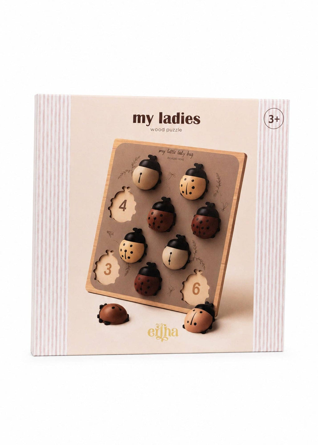 Mesdames Coccinelles - Puzzle XL - Bois