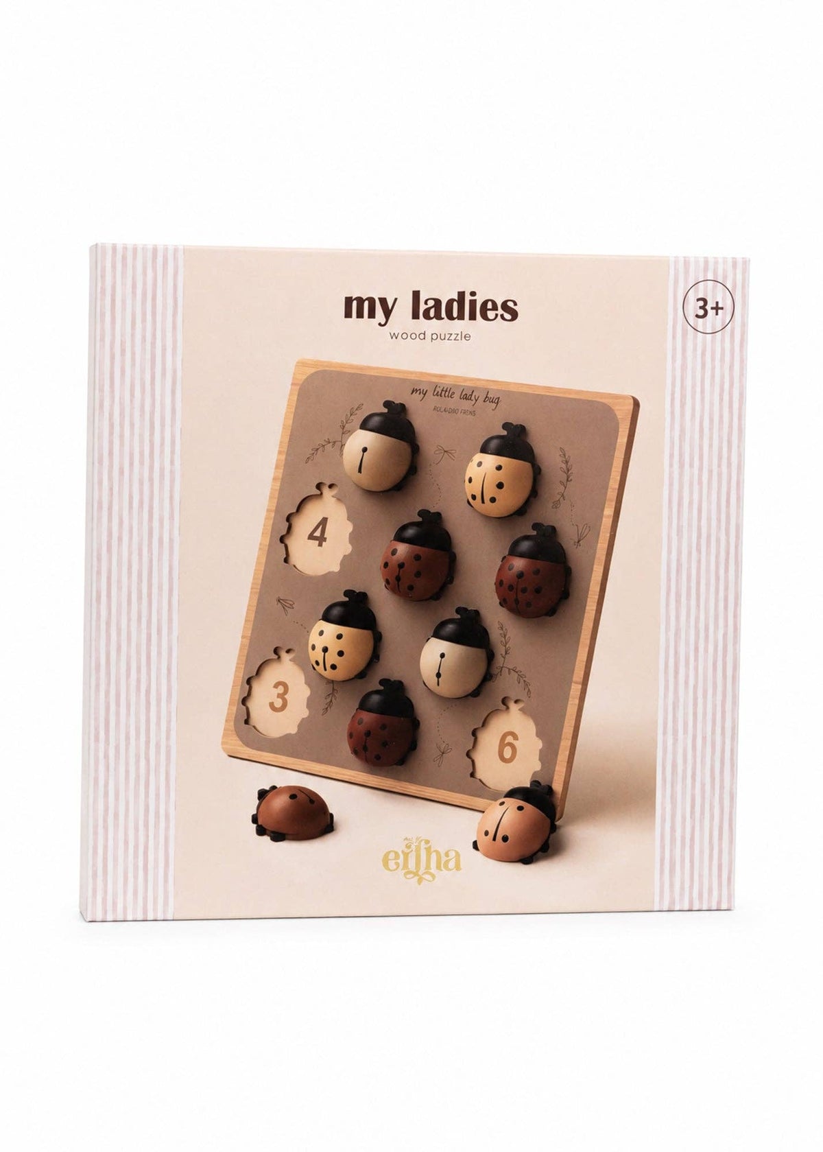Mesdames Coccinelles - Puzzle XL - Bois