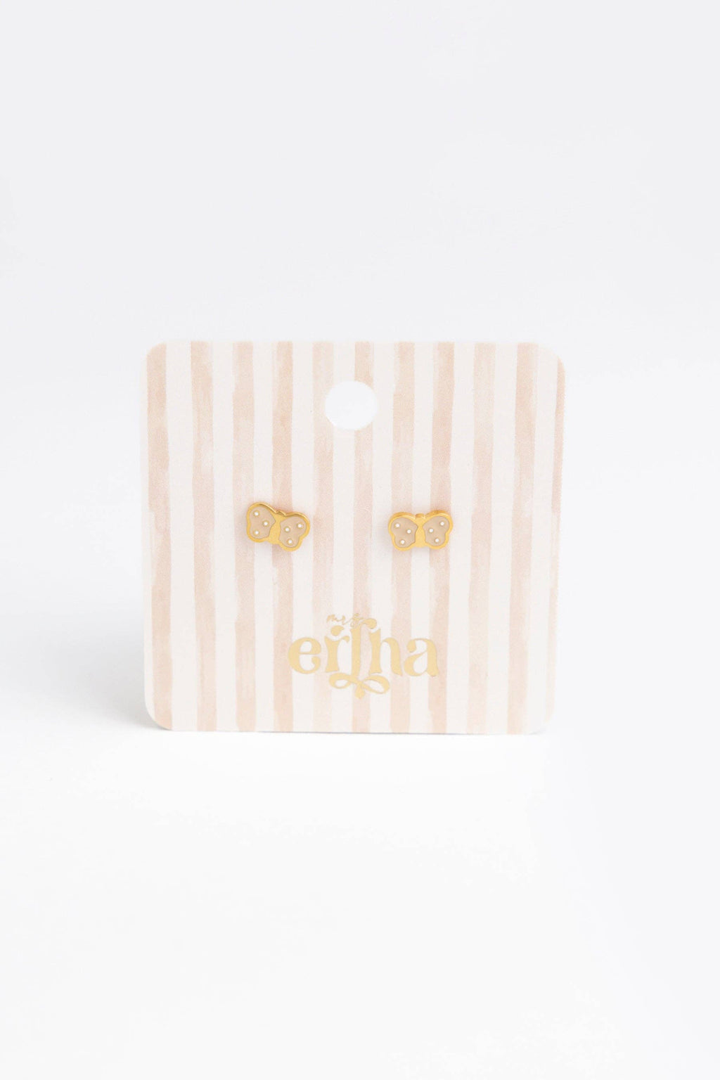 Boucles d'oreilles clous - Mini Papillon