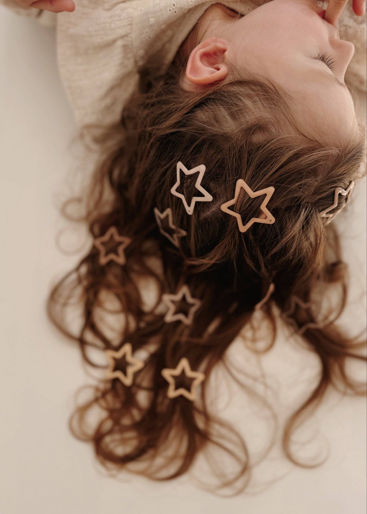 Pinces à cheveux pailletées Starlight - Multicolore