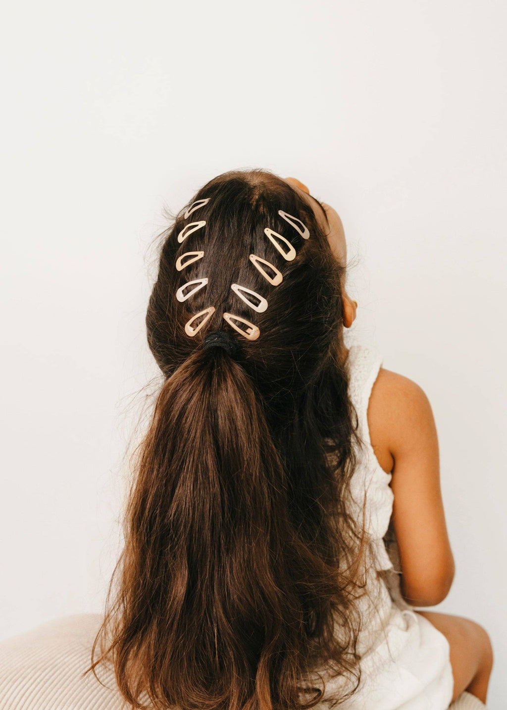 Mini pinces à cheveux pailletées - Multicolore