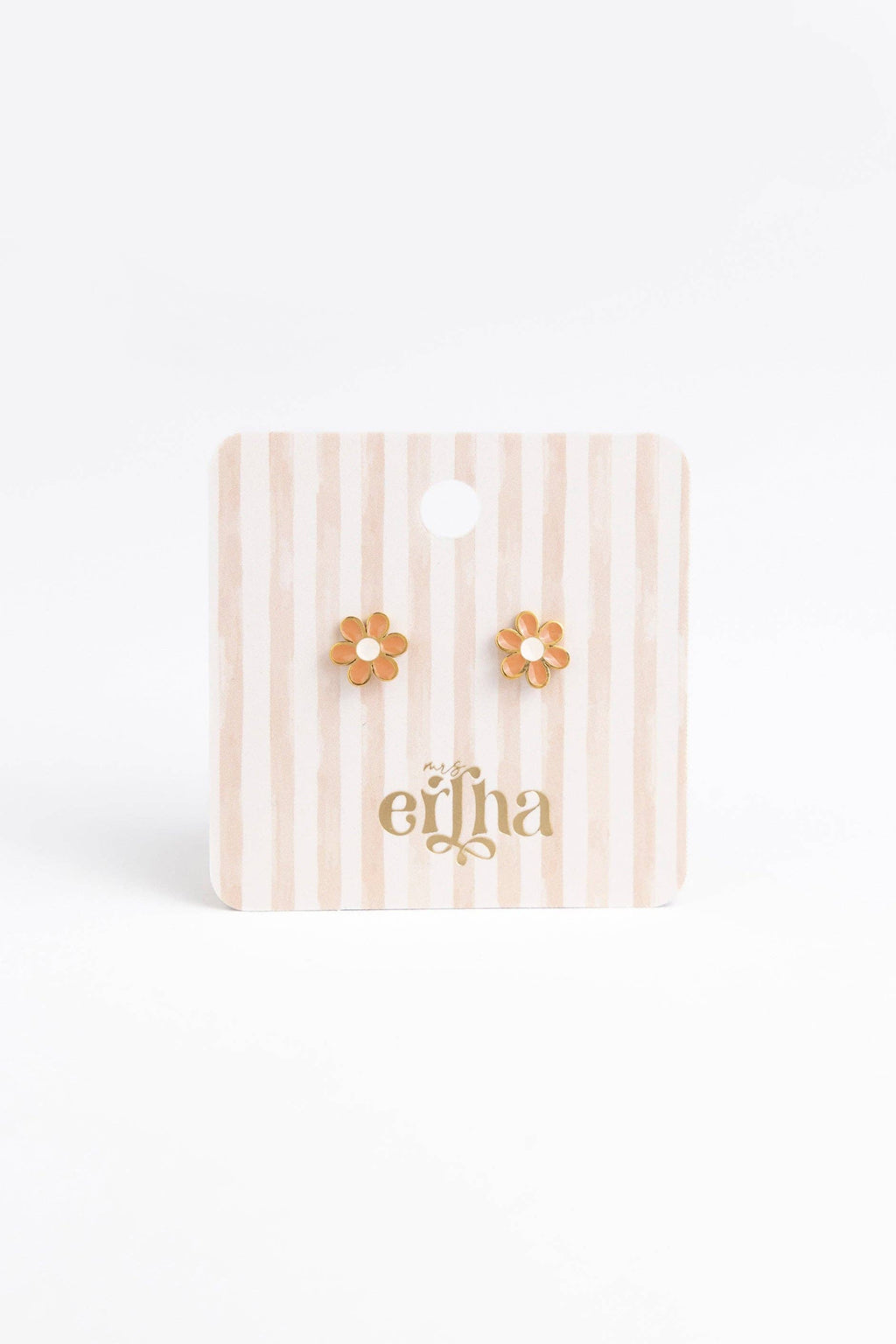 Boucles d'oreilles Clous - Petite marguerite
