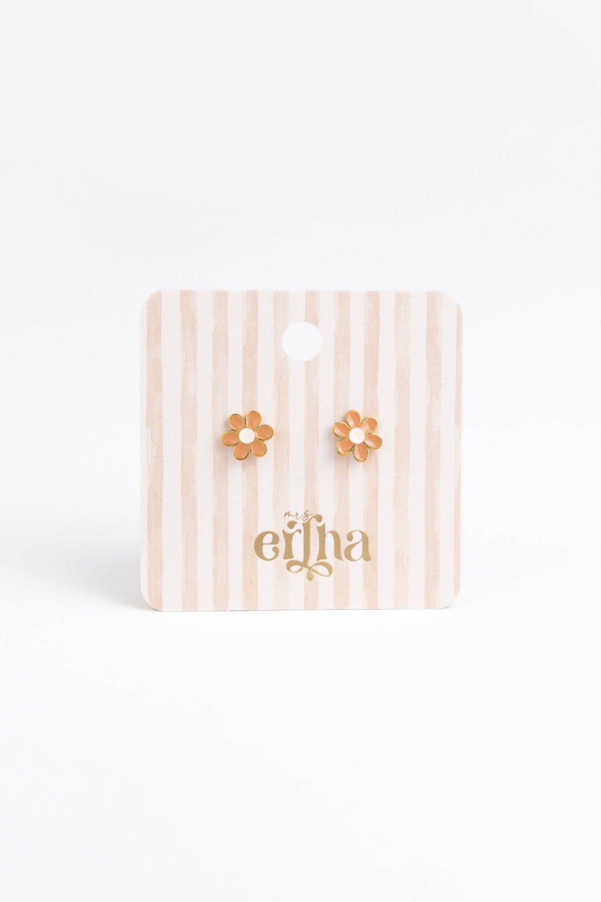Boucles d'oreilles Clous - Petite marguerite